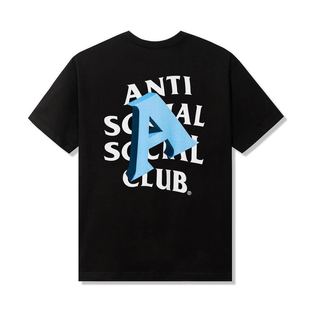 Anti Social Social Club A Is For Tee Black 2Xl Size 2XL